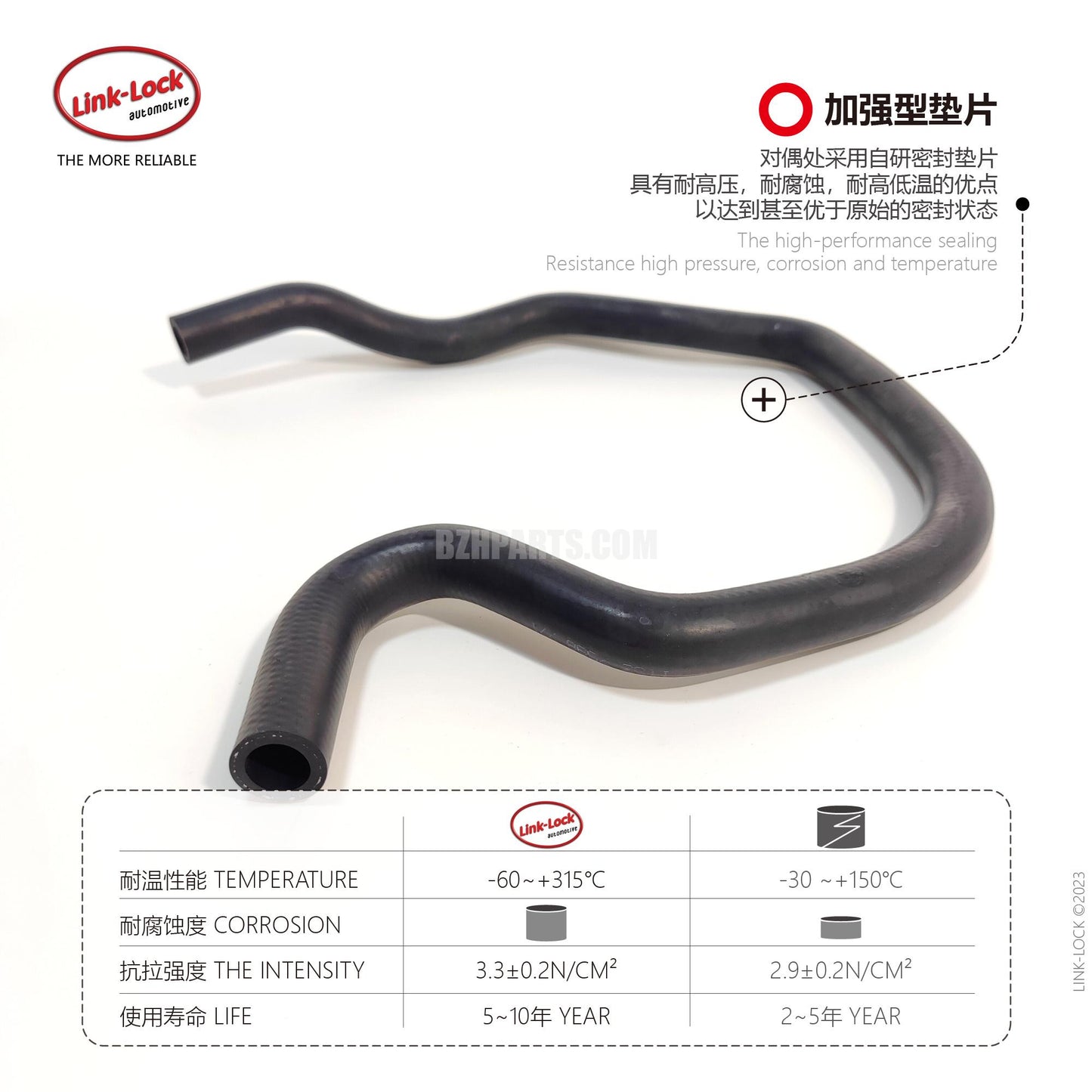 LINK-LOCK Coolant water pipe 11537598771 For F01/F02