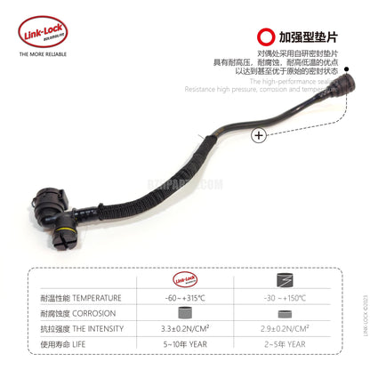 LINK-LOCK Coolant water pipe 17127617366 For F52F45F46F48F49F39