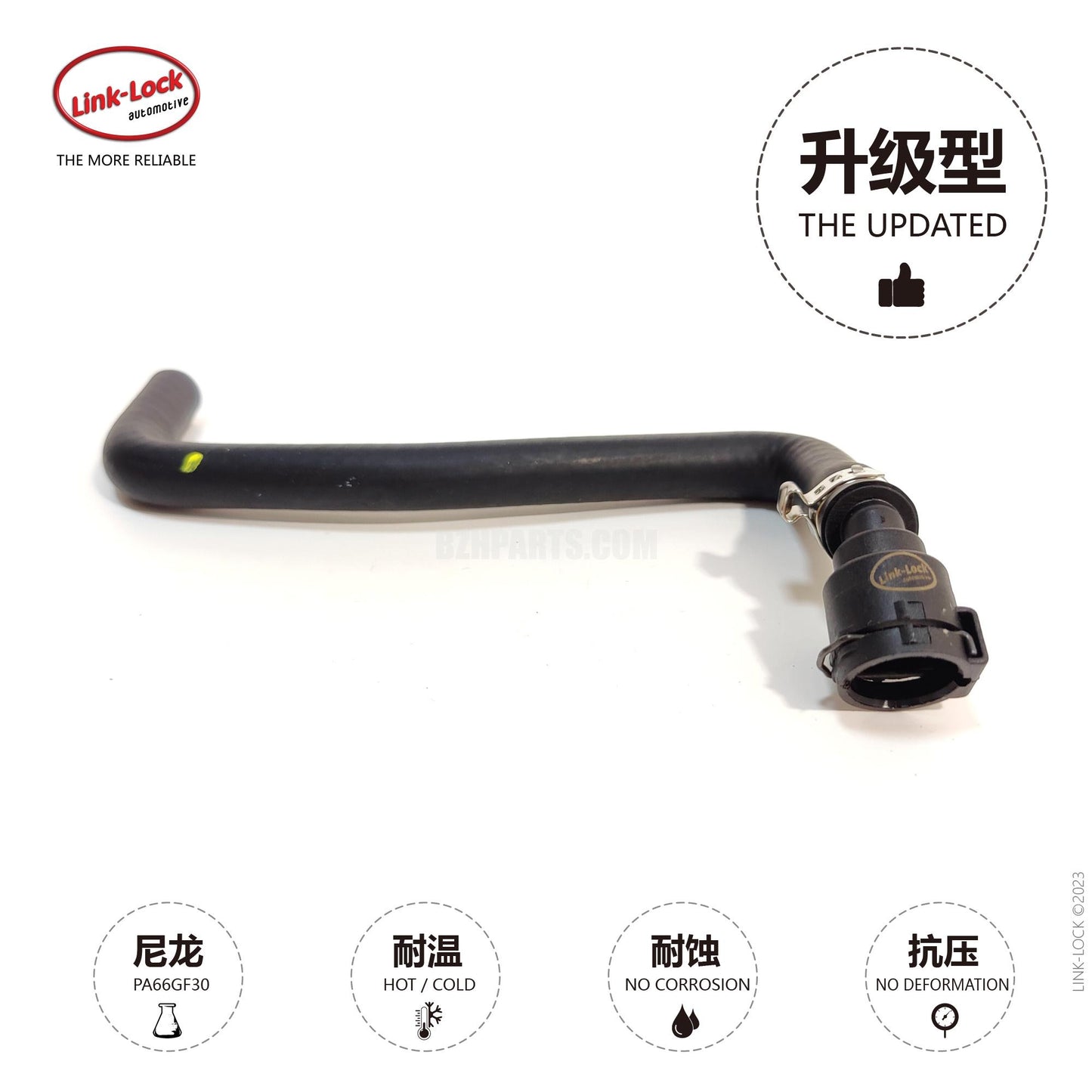 LINK-LOCK Coolant Pipe Secondary Kettle Exhaust Pipe 17127596831 Suitable for BMW N13 n20 / 1234 Series F20 f