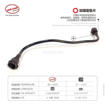 LINK-LOCK Coolant water pipe 17128602599 For G30 G31 G38 G32 G11 G12