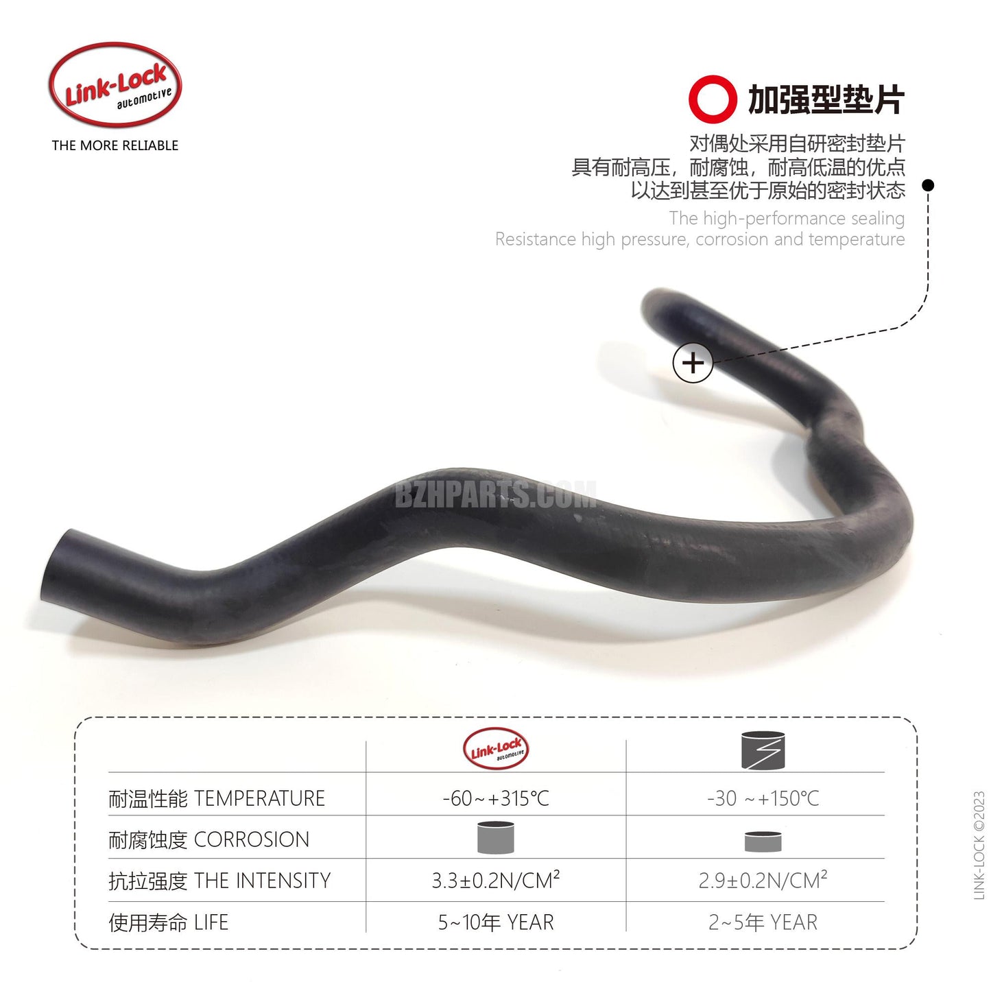 LINK-LOCK 冷却水管-流入管路 2.164539119168 适用于 F07/F10/F11/F18/F06F12/F13/F01/F02/F04