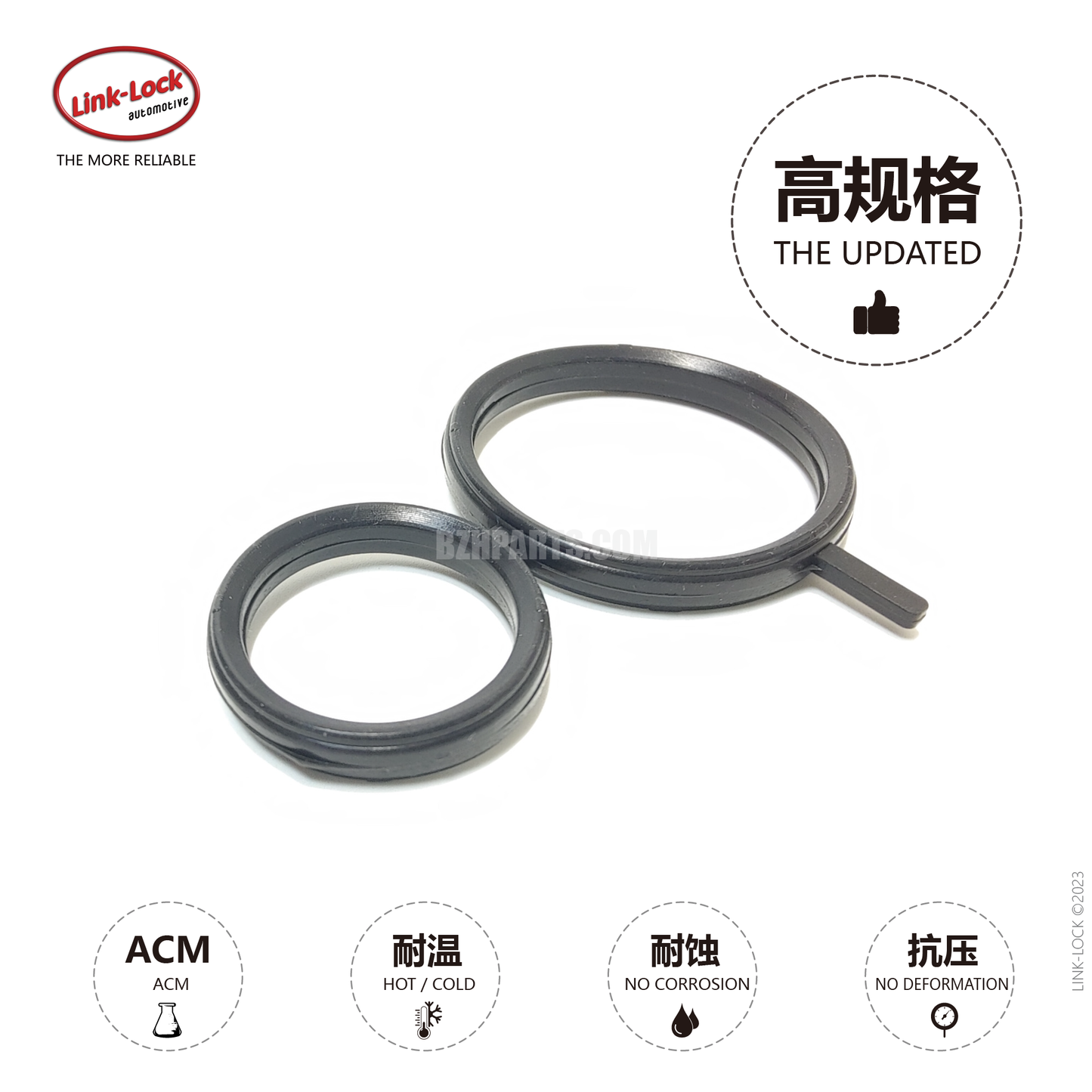 LINK-LOCK Engine Water Plug Gasket A Seal 11537505657 for BMW N46/1 Series 3 Series 118I120I318I320I e87e90x