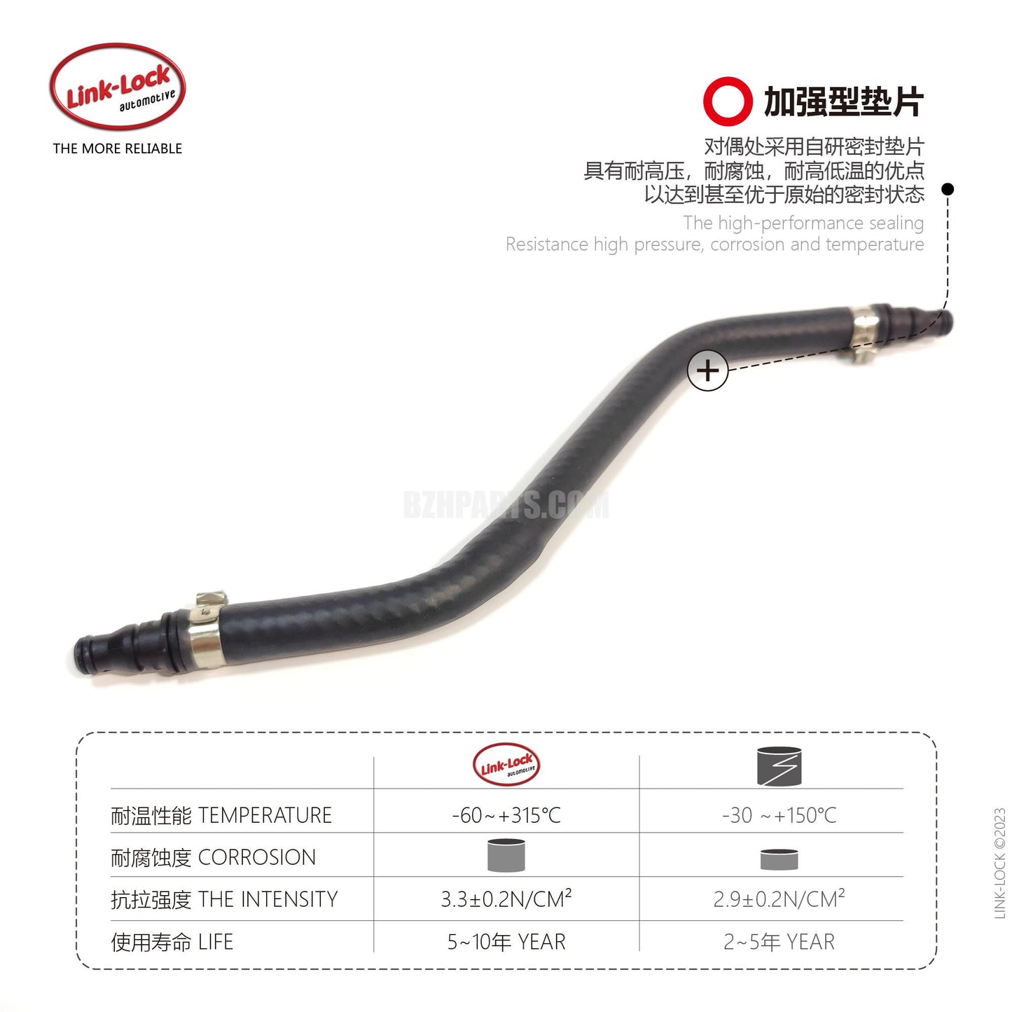 LINK-LOCK exhaust pipe 2125010525 For W212