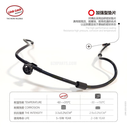 LINK-LOCK Coolant Pipe Secondary Kettle Exhaust Pipe A2225015025 2225015025 for Mercedes-Benz M276 s300 s400 s450 w222