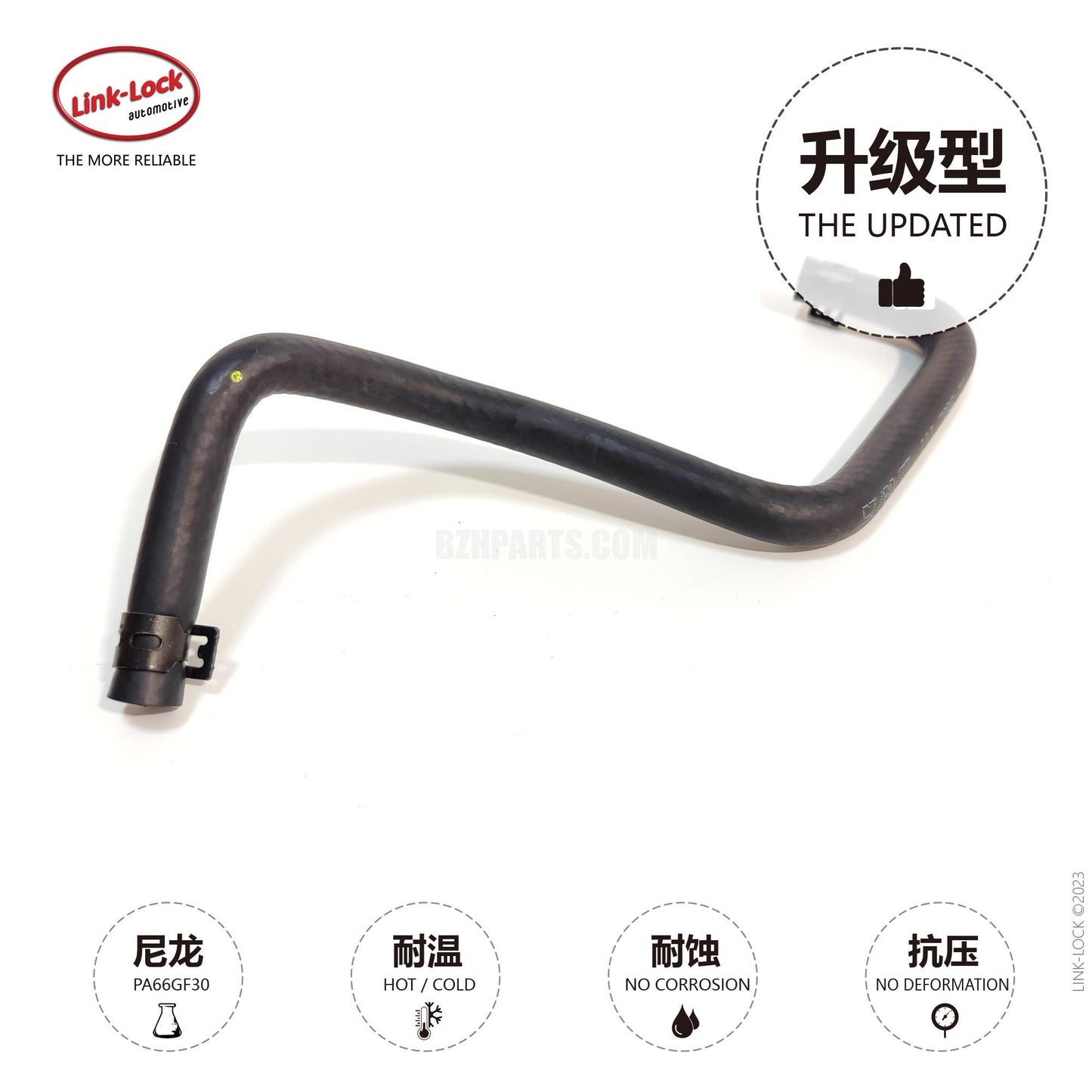 LINK-LOCK Coolant Pipe Secondary Kettle Exhaust Pipe 17129802111 for Mini Mini R60 r61 N18