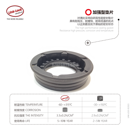 LINK-LOCK Offset Sensor Oil Seal/ACM11127528242 For N52