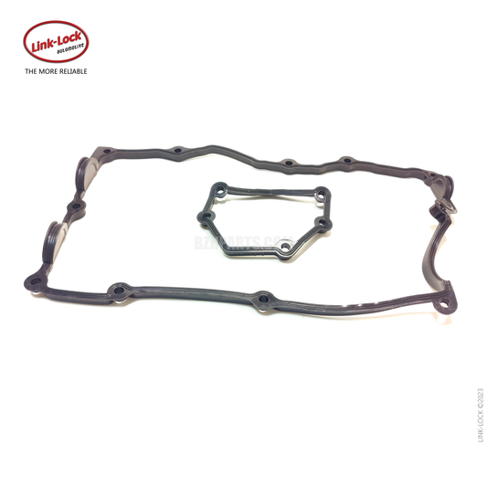 Link-Lock Valve Cover Gasket 11120032224 for BMW N46 Engine 1 Series 3 Series 118I 120I 318I 320I 520I X1 X3 Z4 E82 E87 E90 E92 E93 (N46)