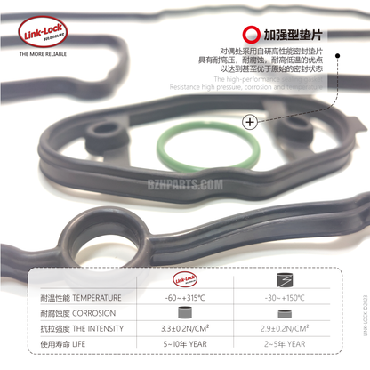 LINK-LOCK Valve compartment cushion/ACM11127588418 For N20