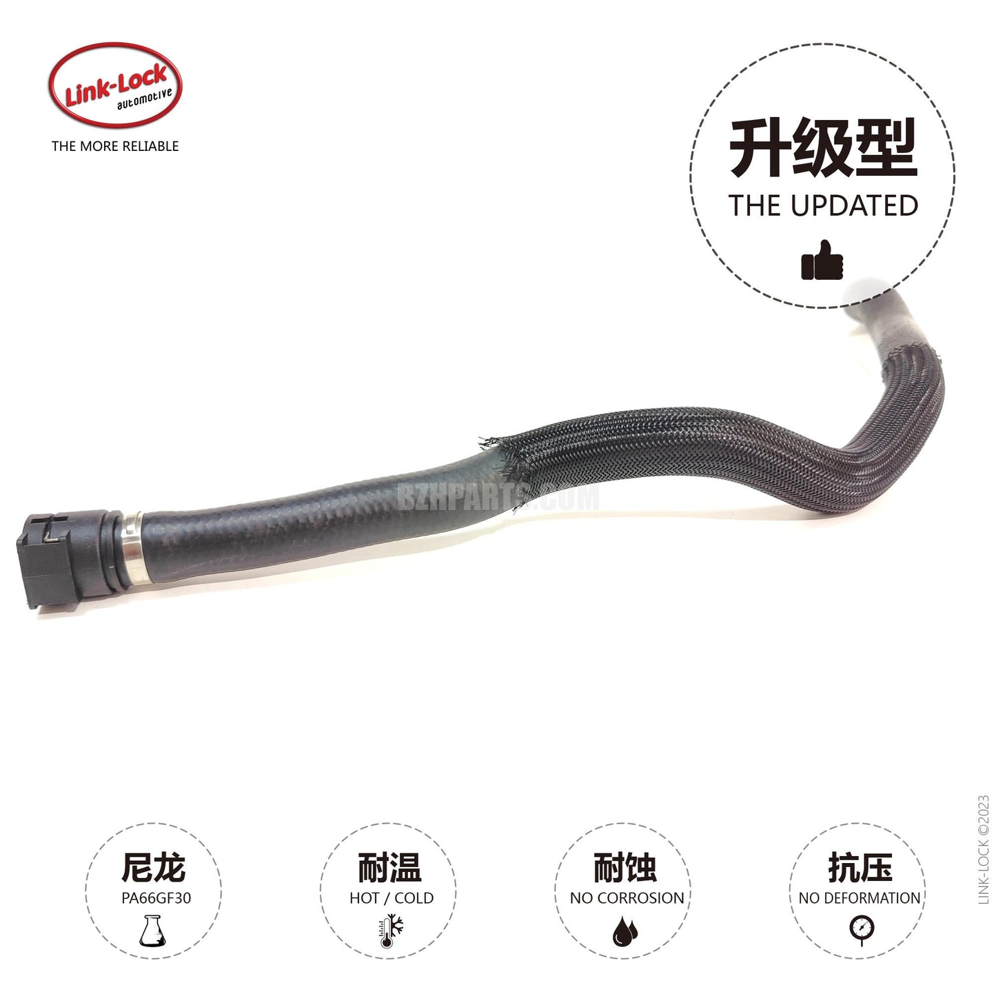 LINK-LOCK ホース 熱交換器 エンジンリターンライン 64216951946 E81/E87/E88/E82/E90E91/E92/E93/E84に適用