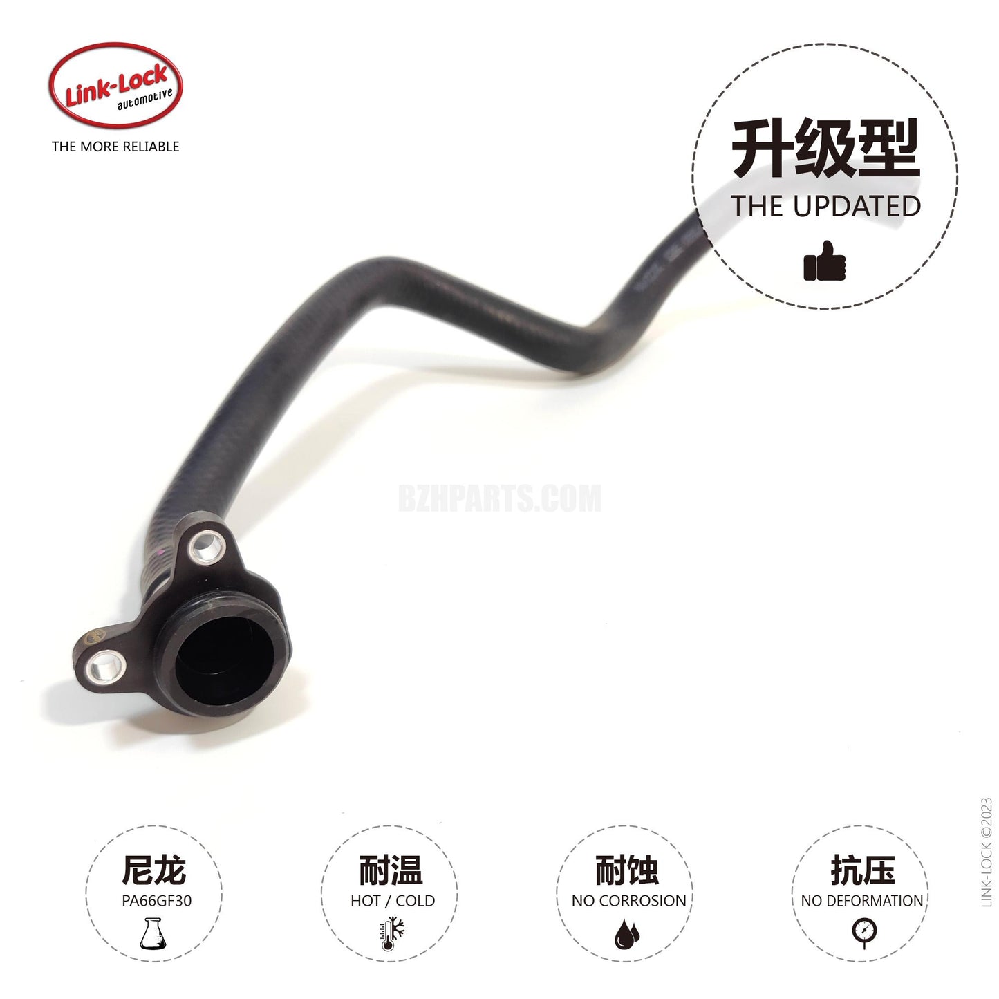 LINK-LOCK Hose-Cylinder head thermostat 11537560363 For X6 E71