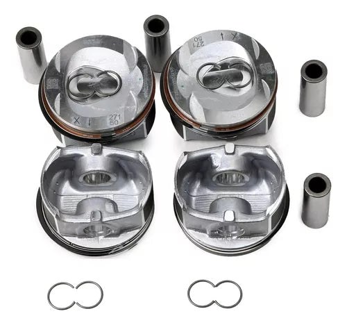 LINK-LOCK piston with 4 ring / set 2710306217 For Mercedes Benz 271 new model
