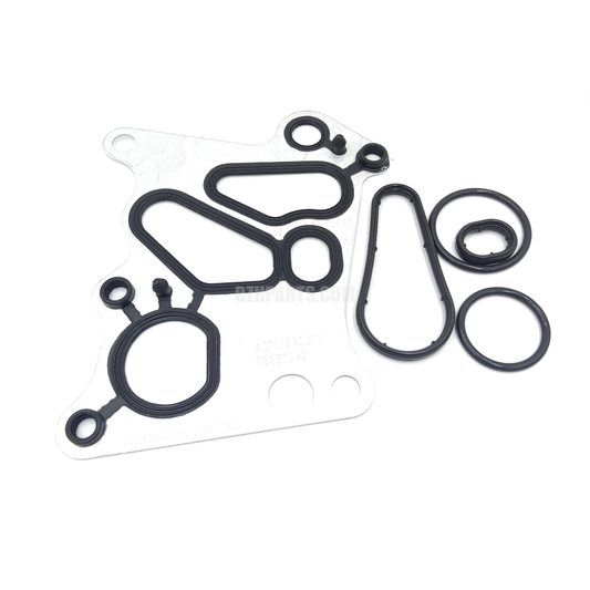 LINK-LOCK Oil Filter Housing & Oil Cooler Gasket Seal Kits A2711840280 for Mercedes-Benz M271 C180 C200 C230 E2