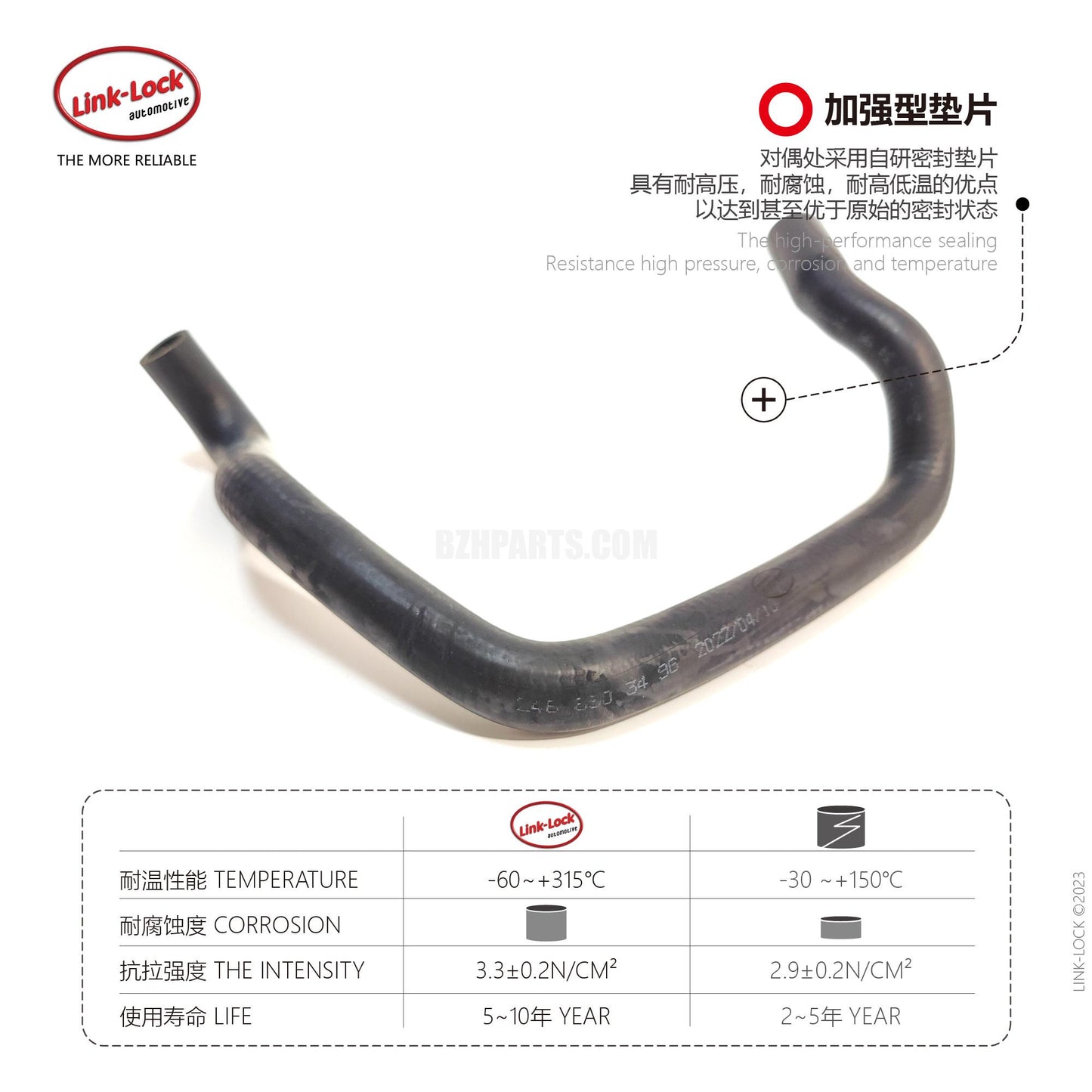 LINK-LOCK water pipe 2468303496 For 246/117/176/156