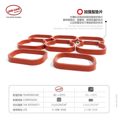 LINK-LOCK new intake manifold pad FKM2710960180 For 271