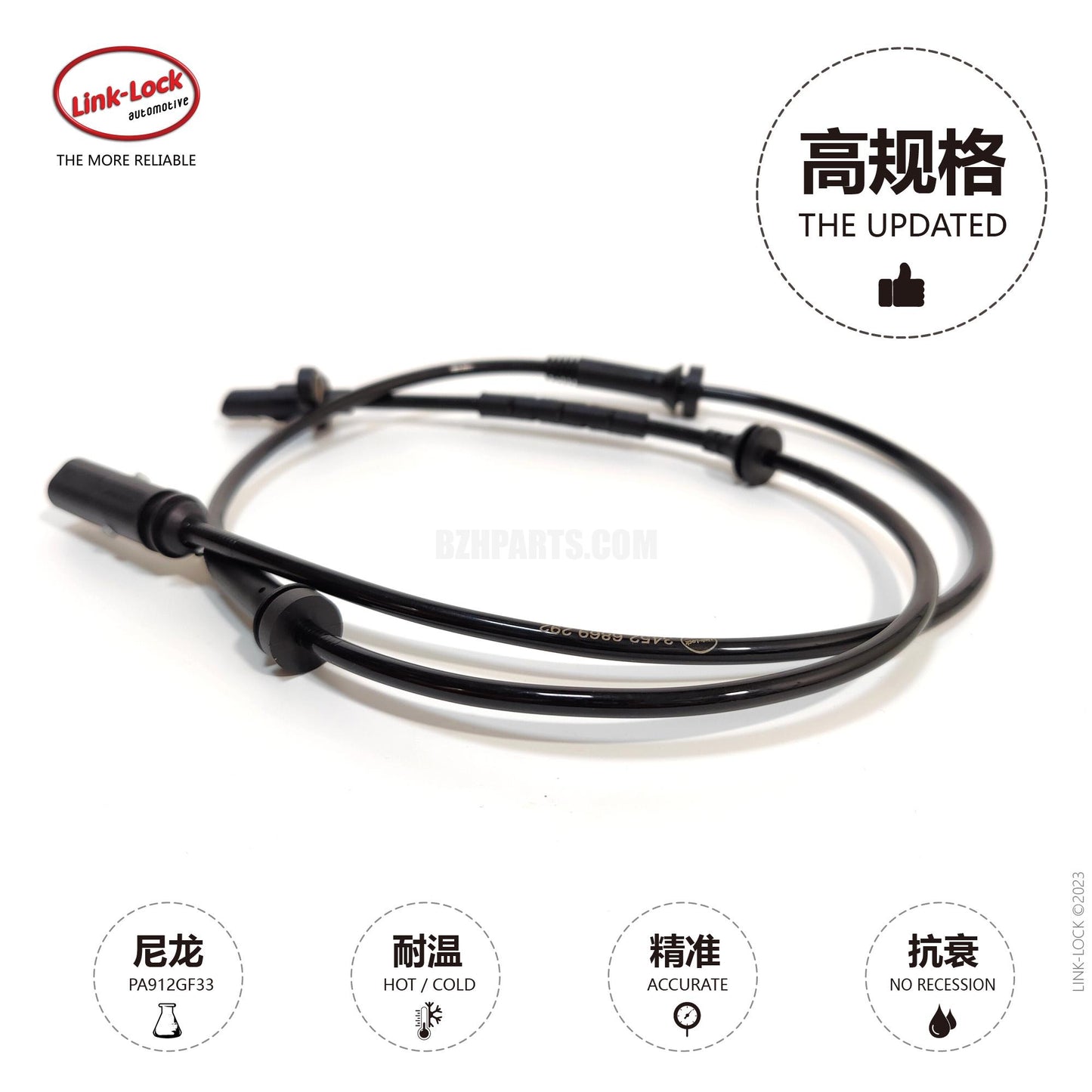 LINK-LOCK ABS Wheel Speed Sensor Front Left/Right 34526869292 For BMW X3 F25 X4 F26 34526855049 34526788644