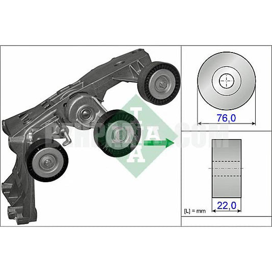 INA wheel 2662000970 For Mercedes W169/W245/M266/05-12