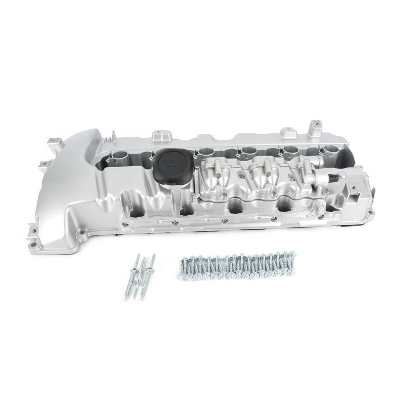 LINK-LOCK バルブチャンバーカバー アルミニウム 11127565284L N54用