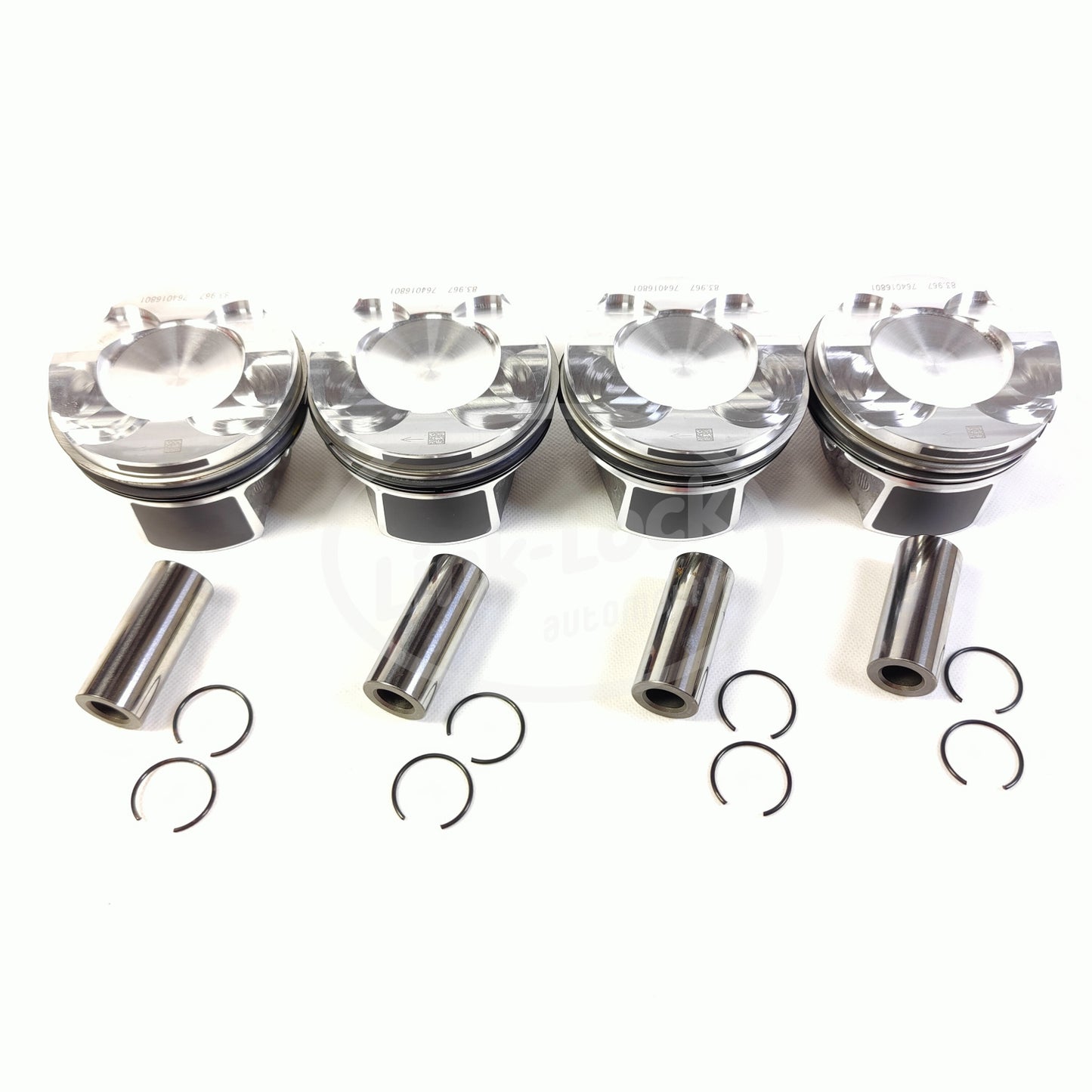 LINK-LOCK Piston Ring 4 support / convex top / set 11258606461 For BMW N20 Low Power Edition