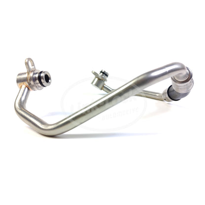 LINK-LOCK Turbo Radiator Coolant Oil Inlet Pipe 11537558899 With Viton O-Ring For BMW N54 E71 E82 E89 E90 F02 335I 535I 740LI Z4