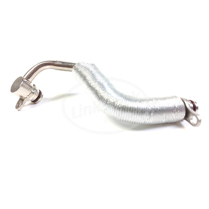 LINK-LOCK Turbo Radiator Coolant Oil Return Pipe11537558900 With Viton O-Ring For BMW N54 E71 E82 E89 E90 F02 335I 535I 740LI Z4