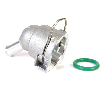 LINK-LOCK Turbocharger Coolant Return Line Hose Aluminum Joint With fkm O-ring 11537643226 11538854735 for BMW B48 F20 F30 F31 F32 F33 F34 F36 G12 G32 125I 330I 430I 630I 730LI 740LE X3 X4