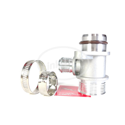 Coolant Hose Connector Upgrade Aluminum With FKM O-ring 11537639998 11537603513 For BMW N20 F10 F11 F15 F16 F25 F26 F32 F36 420I 428I 520I 528I X3 X4 X5 X6 Z4