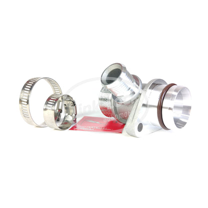 Coolant Hose Connector Upgrade Aluminum With FKM O-ring 11537639998 11537603513 For BMW N20 F10 F11 F15 F16 F25 F26 F32 F36 420I 428I 520I 528I X3 X4 X5 X6 Z4