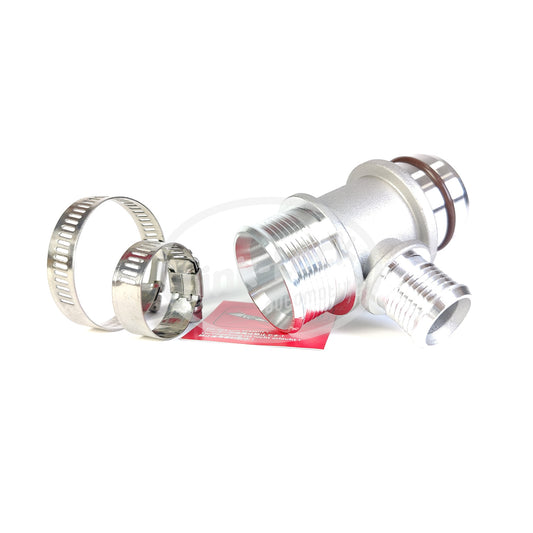 Coolant Hose Connector Upgrade Aluminum With FKM O-ring 11537639998 11537603513 For BMW N20 F10 F11 F15 F16 F25 F26 F32 F36 420I 428I 520I 528I X3 X4 X5 X6 Z4