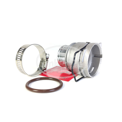 Coolant Hose Connector Upgrade Aluminum With FKM O-ring 17128602870 17128602871 17128616528 17127535529 17127617363 For BMW B48 B58 B38 120I 218I 540I 640I 740LI X4 (Small connector)