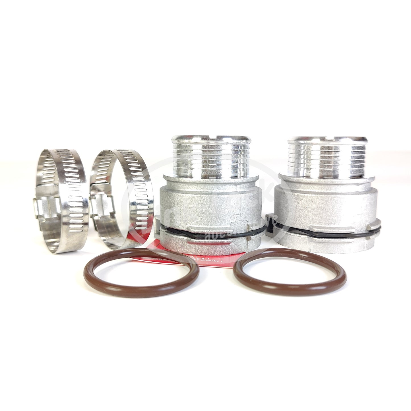 2PCS Coolant Hose Connector Upgrade Aluminum With FKM O-ring 17127531768 17127619684 17127580955 17127520668 17127565780 17127596838 17127531769 17127537745 11537500733 For BMW N20N46N54N42