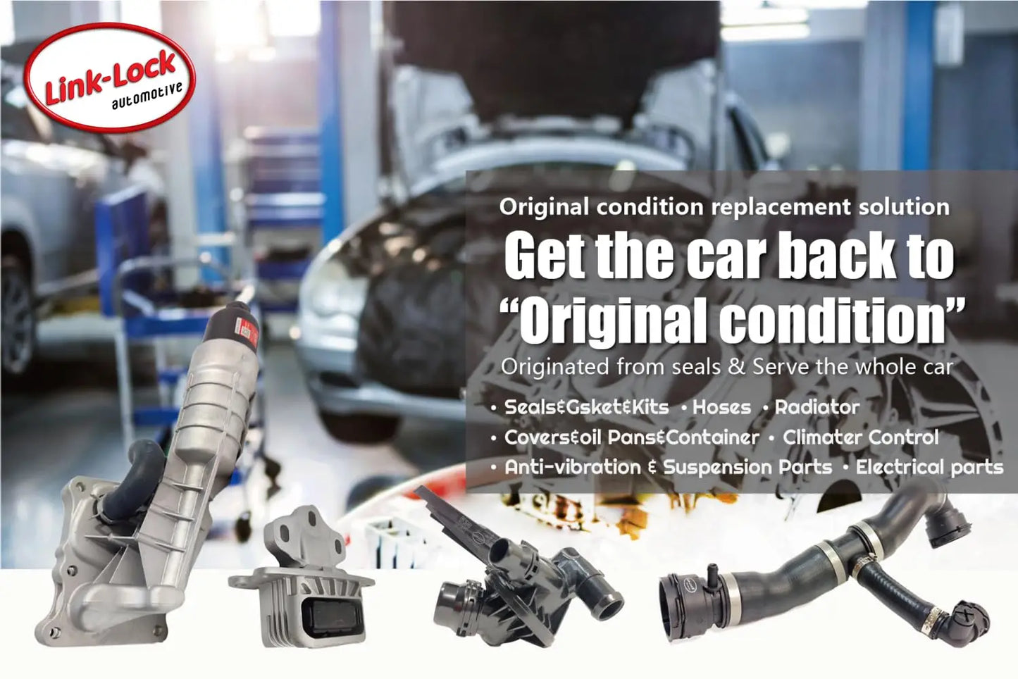 LINK-LOCK Crankshaft oil seal front Aluminium Timing cover 11148512597 11144751132 For BMW B38 F20 F56 F45 F39